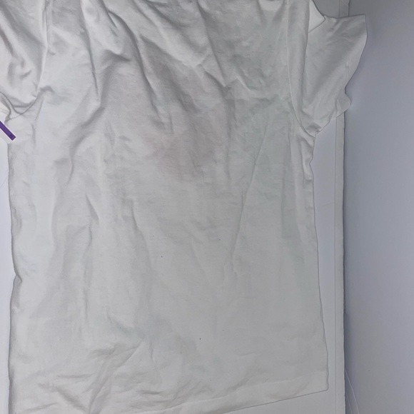 New Comme Des Garçons Play heart print logo patch T-shirt women size medium - Picture 3 of 5